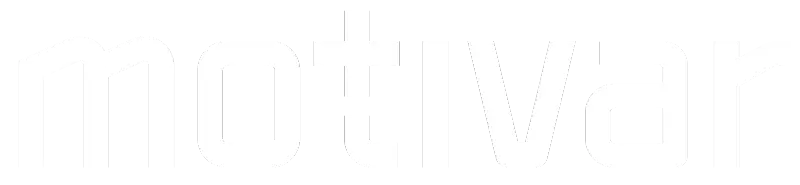 motival logo white